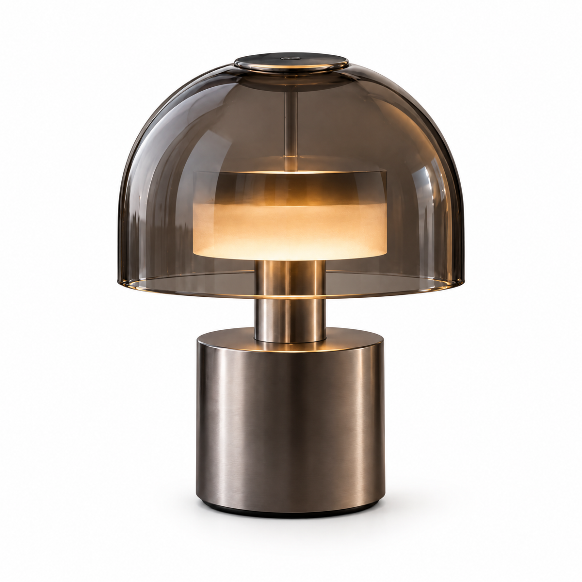 Elvoriad™ Nocturne Dome Cordless LED Table Lamp – Rechargeable 3-Level Touch Accent Light