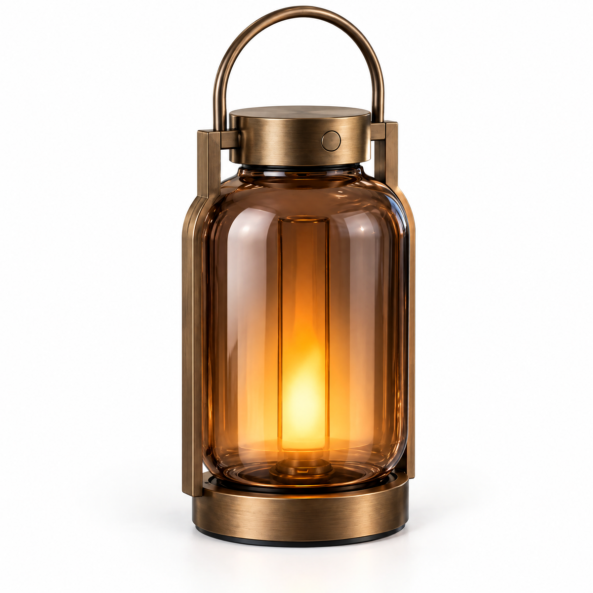Elvoriad™ Hearthlight Rechargeable Holiday Lantern – Smart Flicker LED Decorative Lamp